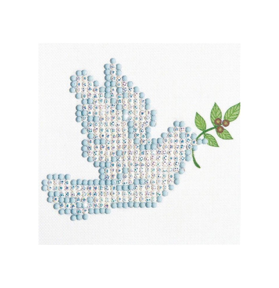 Deimantinė mozaika DOVE of PEACE 10,2x10,2