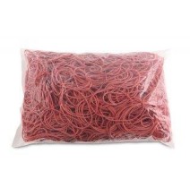 Gumytės 1kg 60mm red