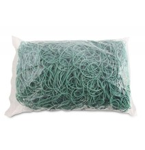 Gumytės 1kg 60mm green