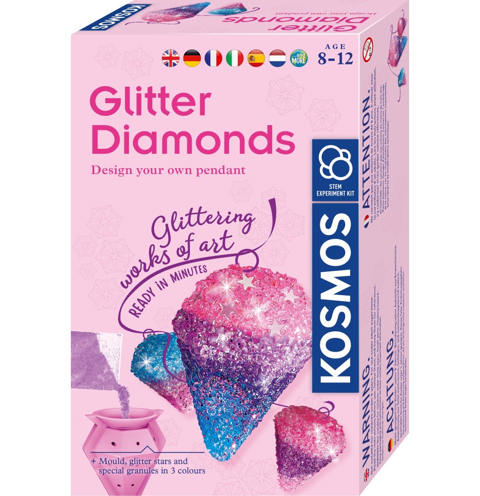 Lavinamasis rinkinys GLITTER DIAMINDS 8-12