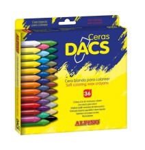 Vaškinės kreidutės ALPINO Dacs 36sp 11mm