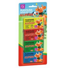 Plastilinas ALPINO 4sp x 50g