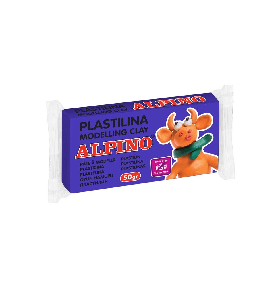 Plastilinas ALPINO 50g mėlynas