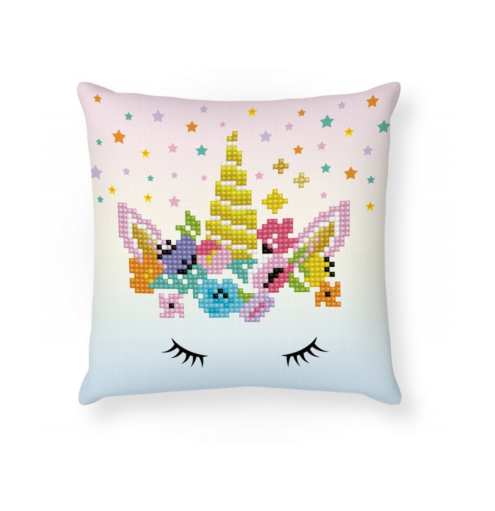 Deimantinė mozaika FLOWER CROWN MINI PILLOW 18x18