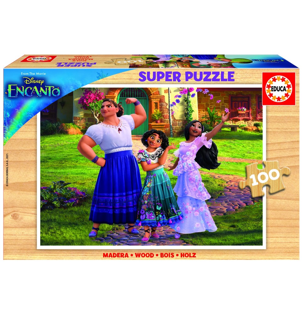 Dėlionė (puzzle) medinė 100 DISNEY ENCANTO 6-8metų