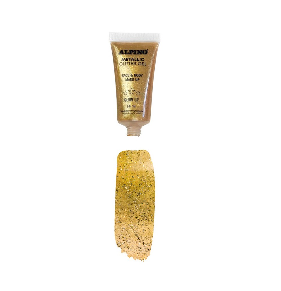 Gelis grimui 14ml ALPINO Metallic gold