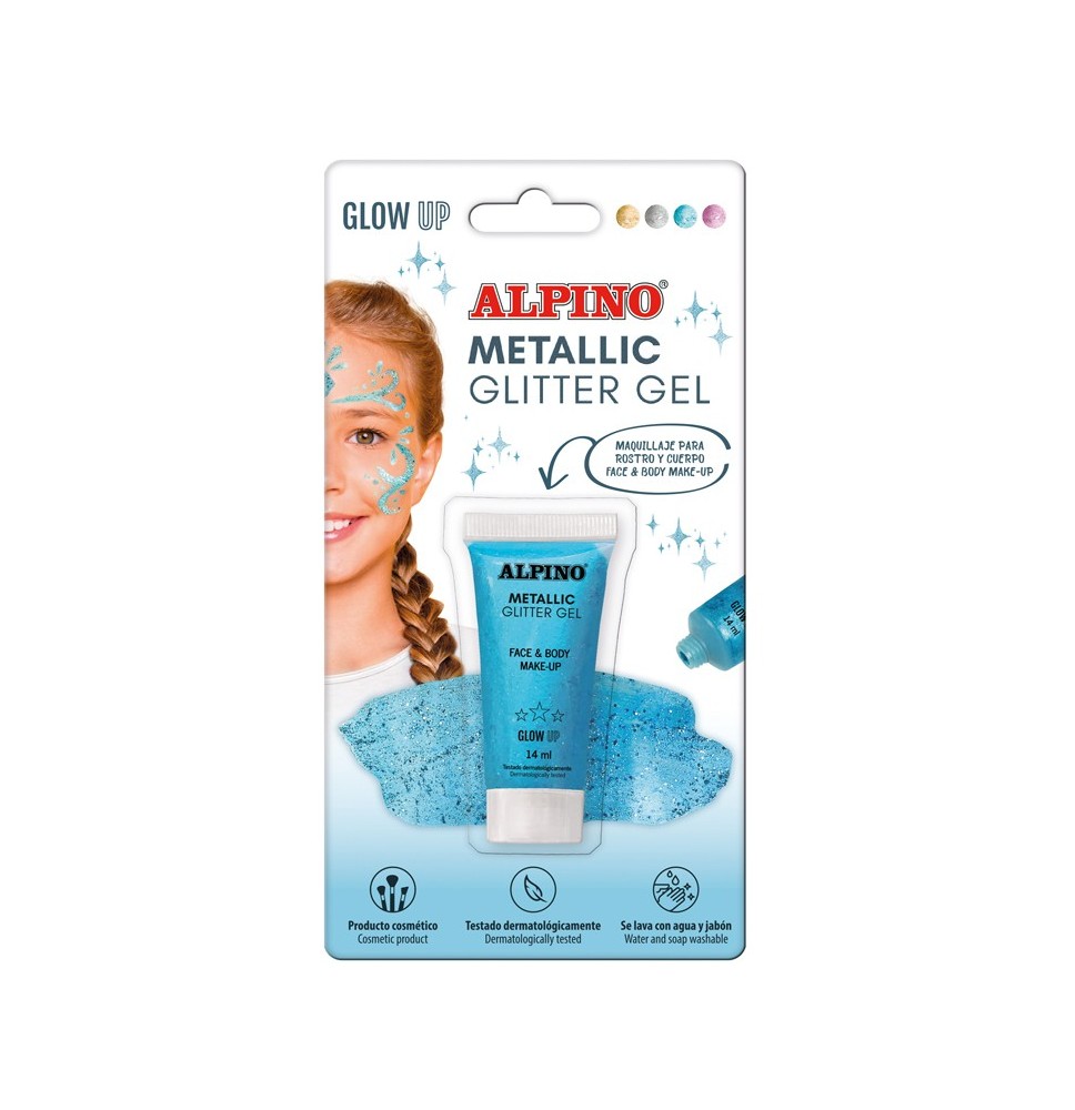 Gelis grimui 14ml ALPINO Metallic blue bls