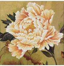 Siuvinėjimo kryželiu rinkinys BLOOMING PEONY 2 51x51