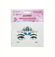 Veido lipdukai - kristalai ALPINO Cristales faciales Princess