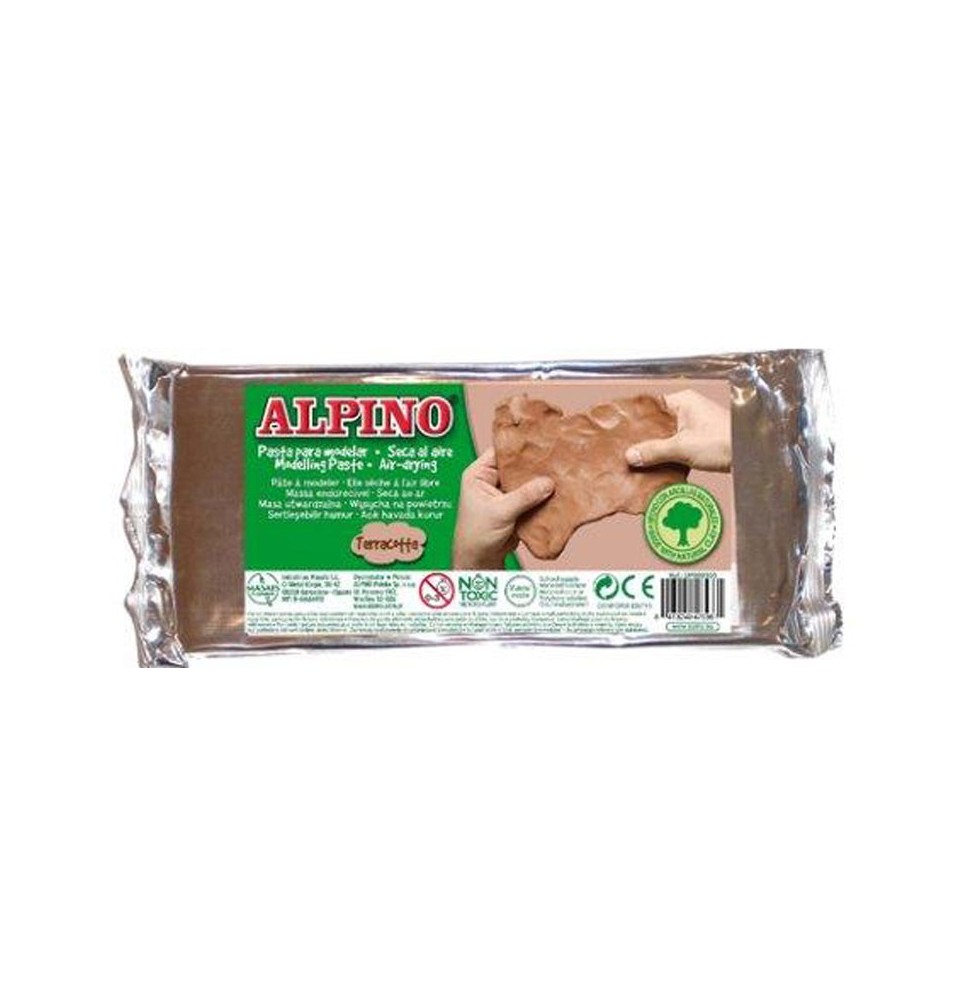 Modelinas ALPINO 250g rudas