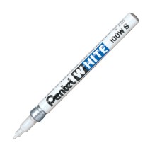 Permanentinis žymeklis PENTEL WHITE, baltos spalvos