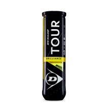 Teniso kamuol. DUNLOP TOUR BRILLIANCE 4-tube ITF