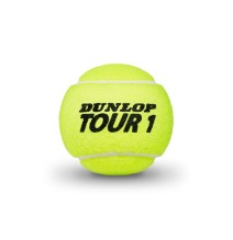 Teniso kamuol. DUNLOP TOUR BRILLIANCE 4-tube ITF