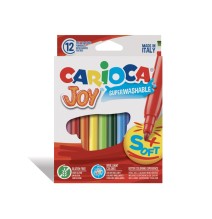 Flomasteriai CARIOCA JOY, 12 vnt., popierinė pakuotėje