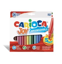 Flomasteriai CARIOCA JOY, 36 vnt.