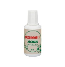 Korekcinis skystis KORES AQUA, 20 ml, su teptuku