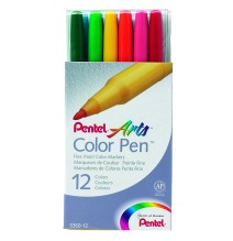 Flomasteriai PENTEL ARTS S360 1-2 mm