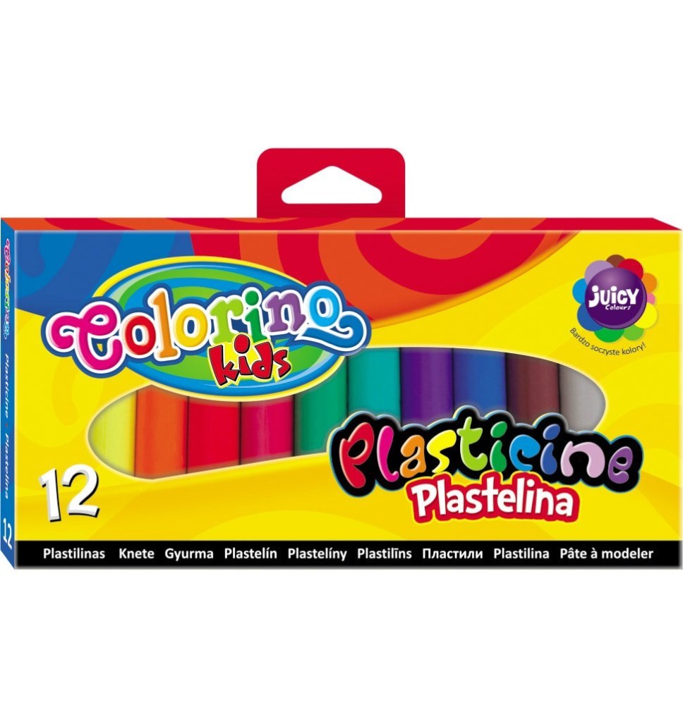 Plastilinas COLORINO 12 spalvų