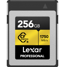 LEXAR CFEXPRESS PRO GOLD R1750/W1500 256GB