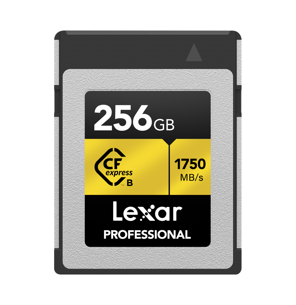 LEXAR CFEXPRESS PRO GOLD R1750/W1500 256GB