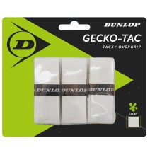 Teniso raketės virš. apvija GECKO-TAC 3vnt. White