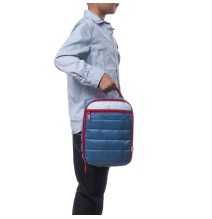 Pietų dėžutė + pakelis ledo, ZIPIT, Puffer Lunch Bag, LB-P4, Mėlynos spalvos