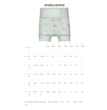 Mėlyni maudymosi šortai vaikams (0-4 m.) - 6-12 mėn.