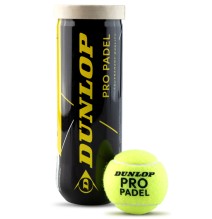 Padel kamuoliukai Dunlop PRO PADEL FIP 3-pet