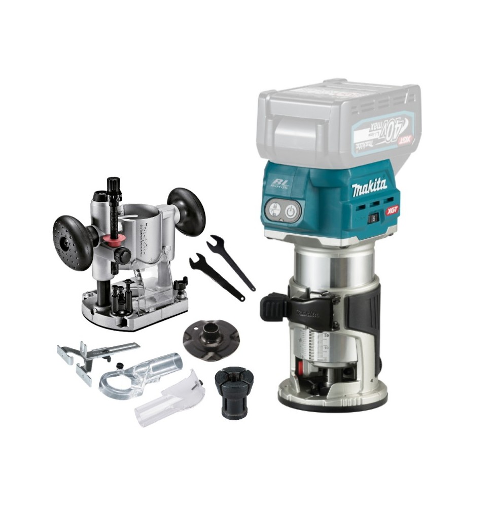 Akumuliatorinis frezeris MAKITA RT001GZ11 40V Max XGT