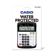 Stalinis skaičiuotuvas CASIO WD-320MT, 144.5 x 194.5 x 35.6 mm, plaunama klaviatūra