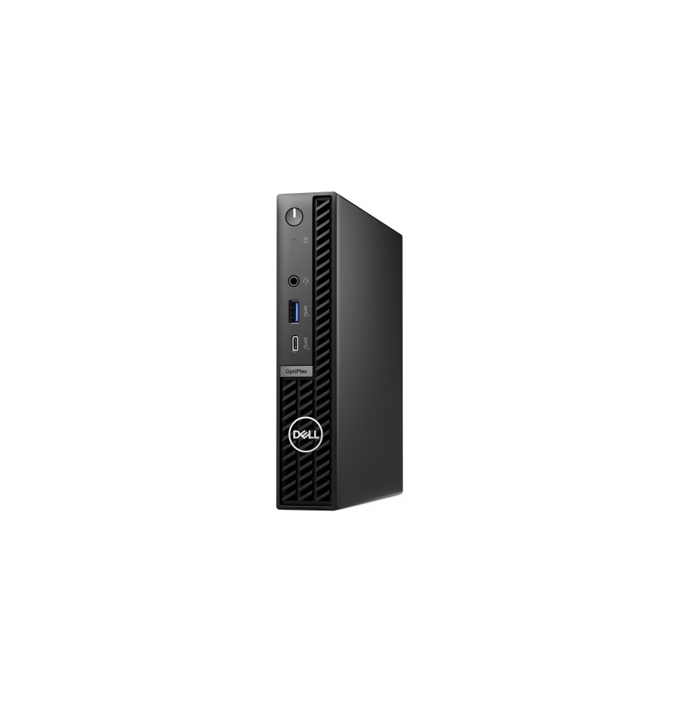 Dell OptiPlex 7020 Micro Kompiuteris i3-14100T 8GB 512GB SSD Intel UHD W11Pro, Juoda