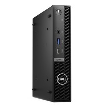 Dell OptiPlex 7020 Micro Kompiuteris i3-14100T 8GB 512GB SSD Intel UHD W11Pro, Juoda