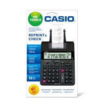 Spausdinantis skaičiuotuvas CASIO HR-150RCE, 65 x 165 x 295 mm