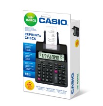 Spausdinantis skaičiuotuvas CASIO HR-150RCE, 65 x 165 x 295 mm