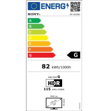 LED televizorius SONY XR55X90LAEP