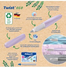 Šerdelės TWIST ECO rašikliui KM/5 blue