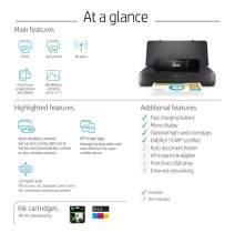 Spausdintuvas rašalinis HP OfficeJet 200 Mobile Printer (CZ993A)