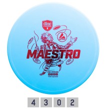 Diskgolfo diskas Midrange Driver MAESTRO Active Light Blue