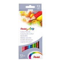 Pieštukai spalvoti PENTEL ARTS CB8 12 spalvų