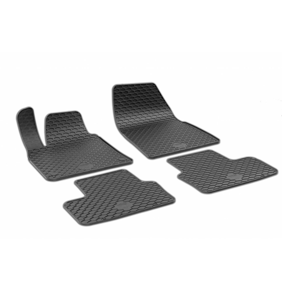 Kilimėliai RENAULT CLIO 2019+ 4pcs. black/ 222316