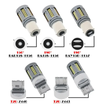 LED posūkio lemputė BAU15s 12V Geltona PY21W