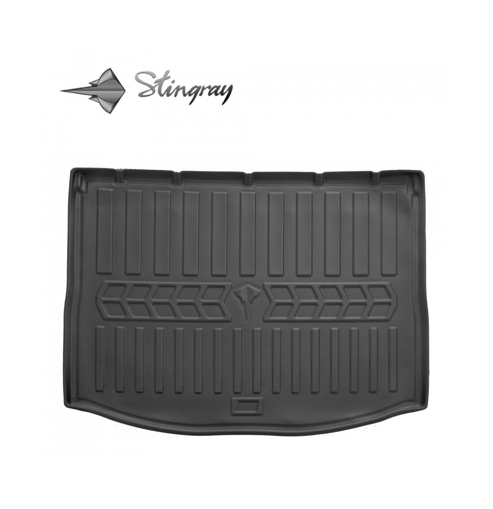 Guminis bagažinės kilimėlis SUZUKI SX4 III S-Cross 2021+ (upper trunk) black /6021011