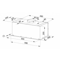 Įmontuojamas gartraukis Schlosser FG60PBWH