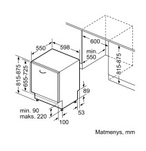 Indaplovė Bosch SMD6ZC804E