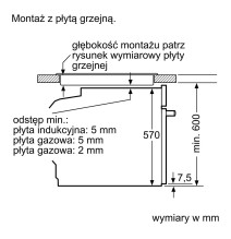 Orkaitė Bosch HBG539EB0