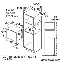 Mikrobangė Bosch BFL524MB0