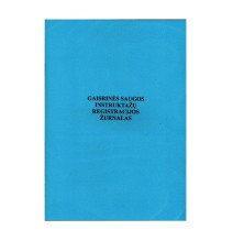 Gaisrinės saugos instruktažų registracijos žurnalas