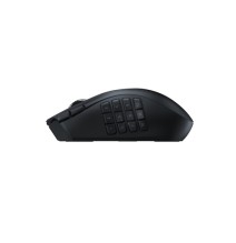 Razer Naga V2 HyperSpeed Belaidė žaidimų pelė RF Wireless+Bluetooth, 30000 DPI, Juoda