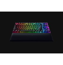 Razer Huntsman V2 Tenkeyless Laidinė žaidimų klaviatūra USB-C, RGB, Clicky Purple Switch, US, Juoda