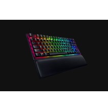 Razer Huntsman V2 Tenkeyless Laidinė žaidimų klaviatūra USB-C, RGB, Clicky Purple Switch, US, Juoda